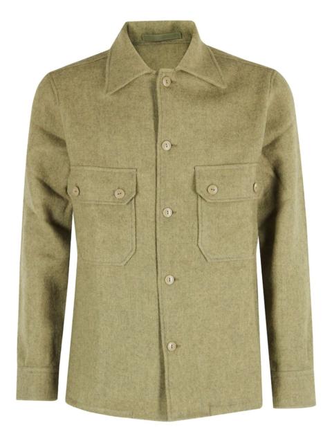 FORTELA front-pockets wool shirt jacket