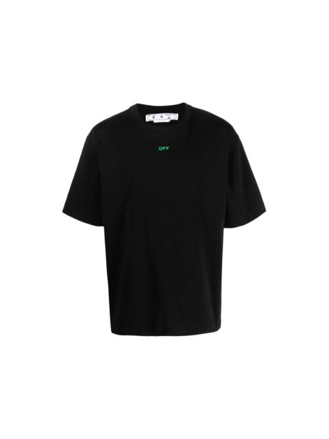 Off-White OFF-WHITE Mushroom Graphic Tee Black/Green