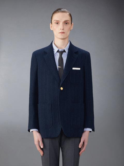 Thom Browne Tweed Unstructured Sack Sport Coat