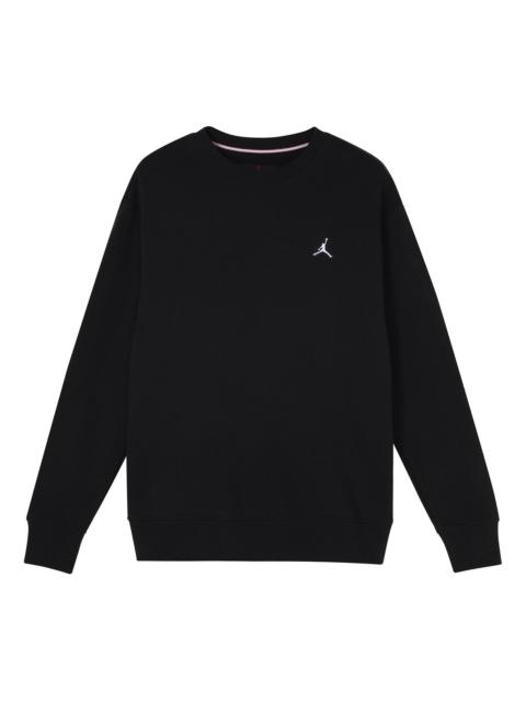 Jordan Air Jordan Solid Color Pullover Hoodie Men's Black DQ7521-010