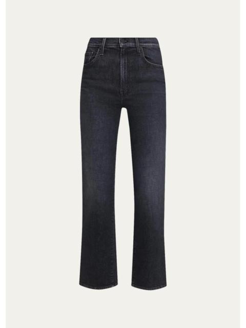 MOTHER The Lil Rambler Straight-Leg Jeans