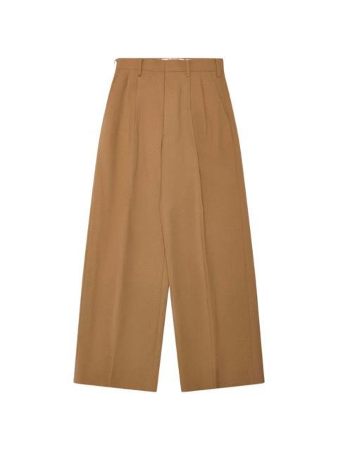Junya Watanabe pleated wide-leg trousers