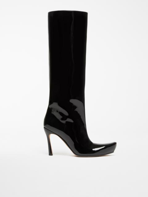 Max Mara Patent-leather boots