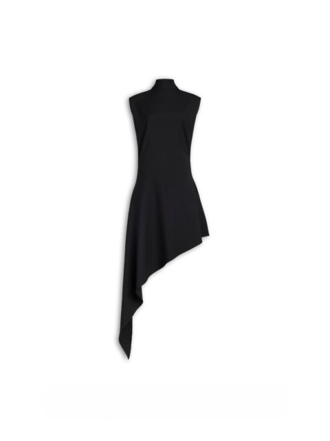 Alaïa WOOL GABARDINE POINTED DRESS