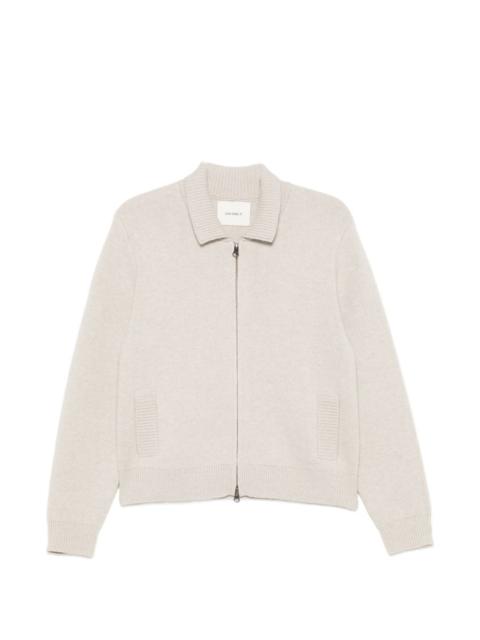 LISA YANG Aleya zip-up collared sweater