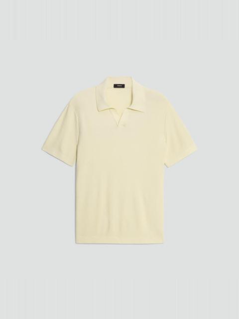 Theory Brenan Polo Shirt in Light Bilen