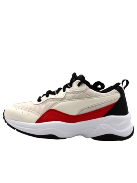 PUMA (WMNS) PUMA Cilia White Red 369778-12