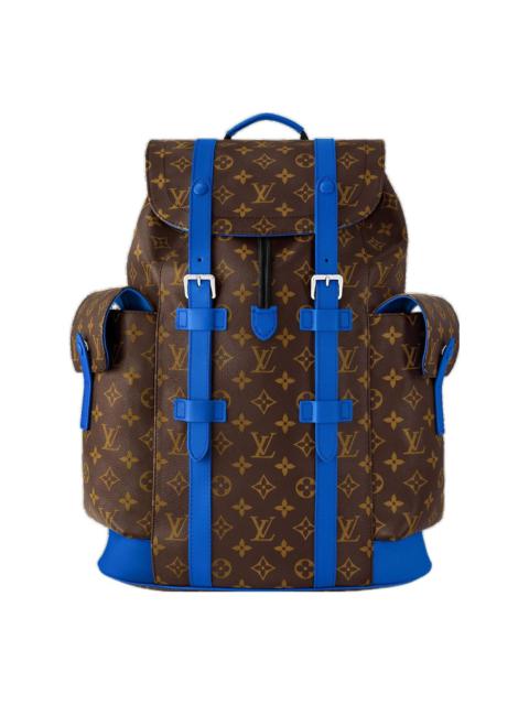 Louis Vuitton LOUIS VUITTON Christopher MM Monogram Macassar Canvas 'Brown Blue' M46813