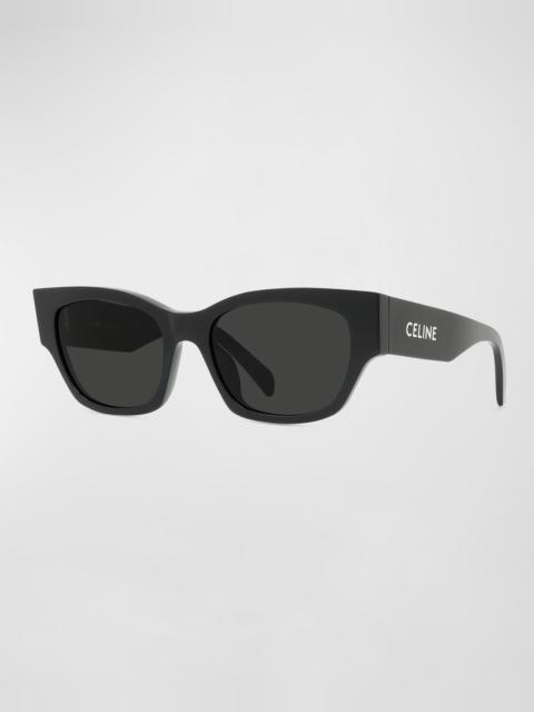 CELINE Rectangle Acetate Sunglasses