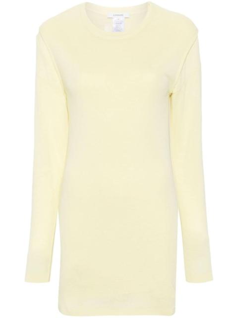 Lemaire layered knitted mini dress