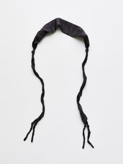 Our Legacy Twisted Tie Dim Blue Stripe