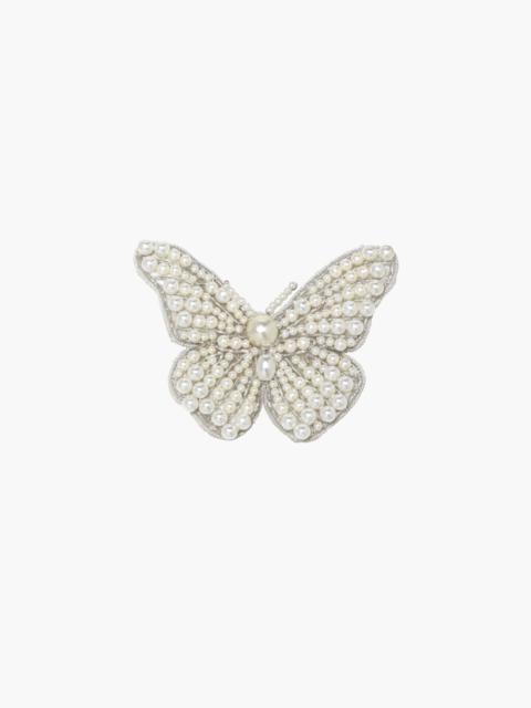 Small Greta Pearl Butterfly Clip