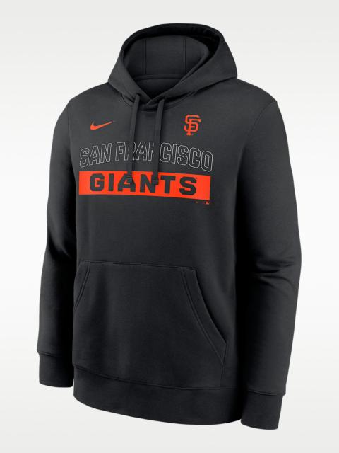 Nike San Francisco Giants Club Men's Nike MLB Pullover Hoodie
