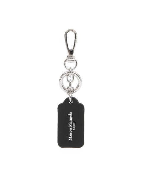 Maison Margiela logo-plaque keyring