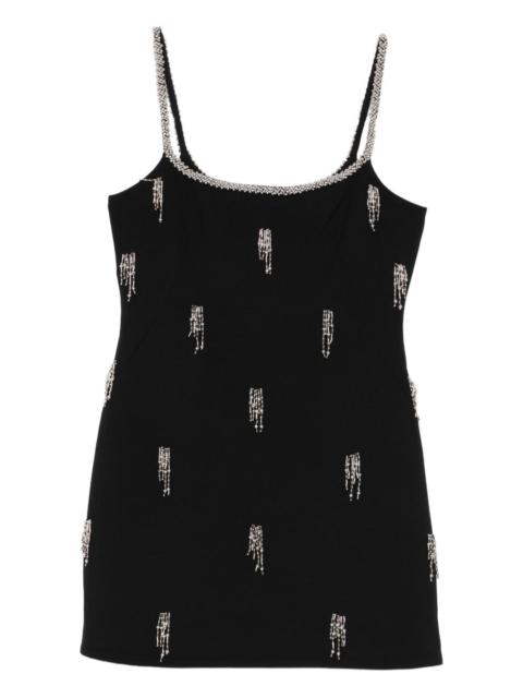 SIMKHAI embellished-strap mini dress
