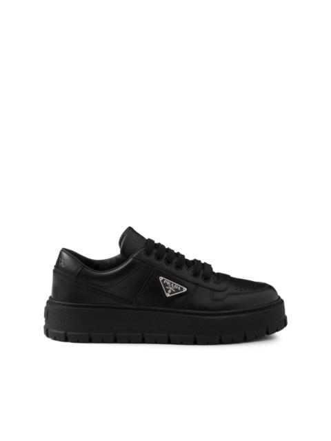 Prada leather sneakers