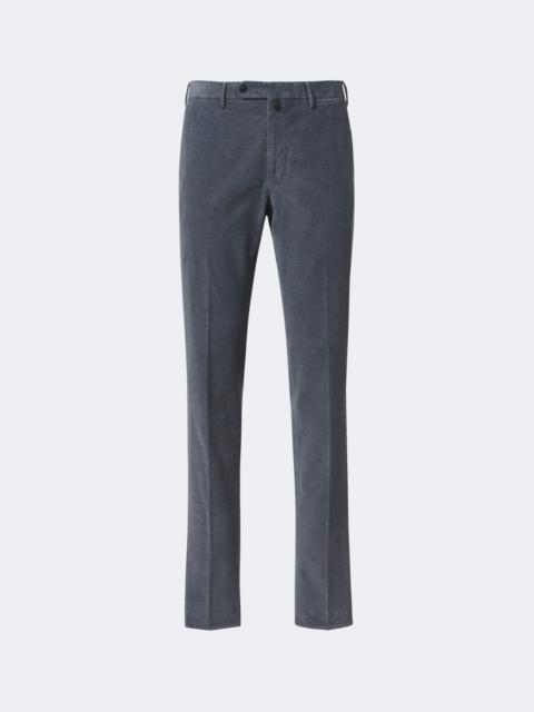 SLOWEAR Cotton and cashmere corduroy slim pants
