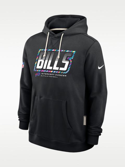 Nike Buffalo Bills Crucial Catch Sideline Standard Issue Men's Nike Dri-FIT NFL Pullover Hoodie