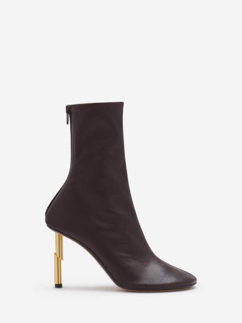 LEATHER SEQUENCE BY LANVIN ANKLE BOOTS