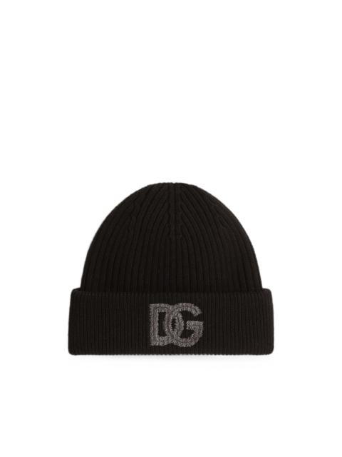 Dolce & Gabbana virgin-wool hat with logo