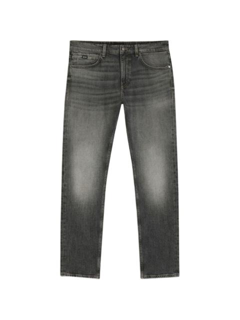 BOSS faded slim-fit jeans