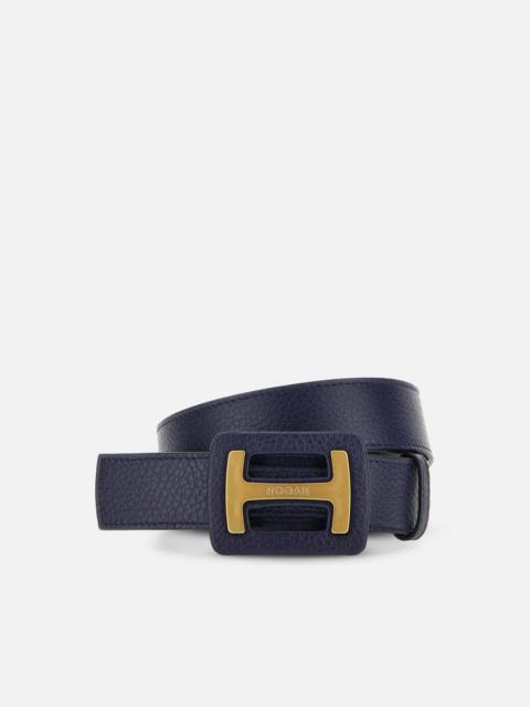 HOGAN Belt Blue