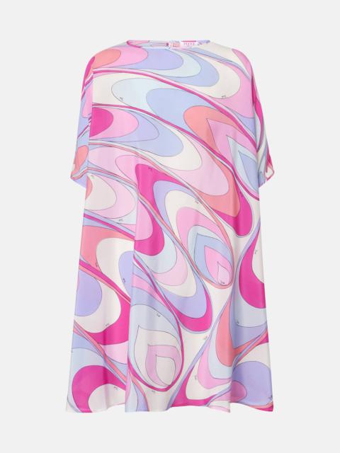 PUCCI Printed silk crêpe de chine kaftan