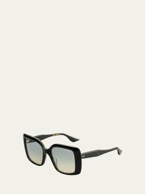 DITA Adabrah Oversized Square Acetate Sunglasses