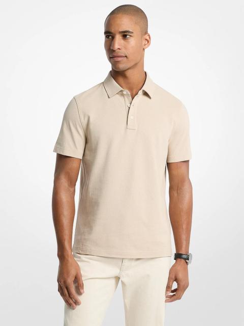 MICHAEL KORS Pima Cotton Piqué Polo Shirt
