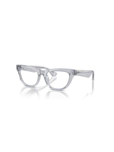 Burberry burberry 50mm Rectangle optical glasses in Grey at Nordstrom