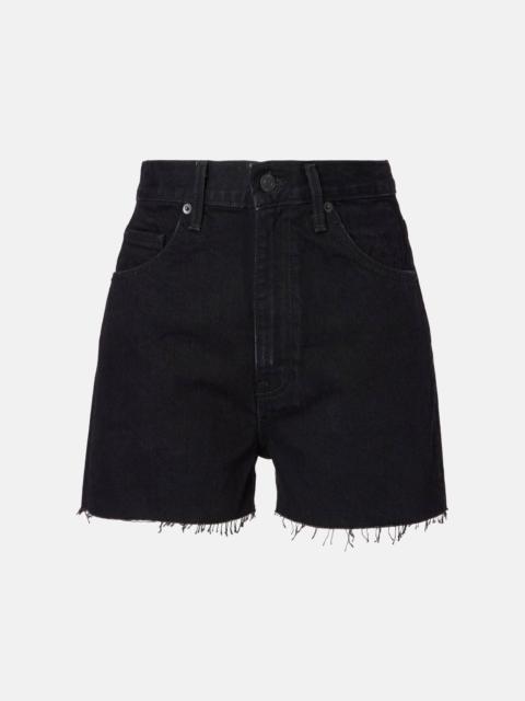 NILI LOTAN Cobain low-rise denim shorts