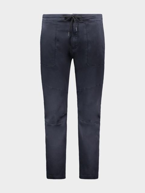 Paul & Shark Cotton and nylon trousers with drawstring
