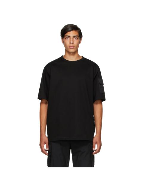 JUUN.J Black Pocket Sleeve T-Shirt