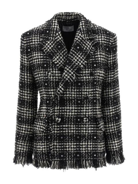 GIUSEPPE DI MORABITO Tweed And Rhinestone Blazer