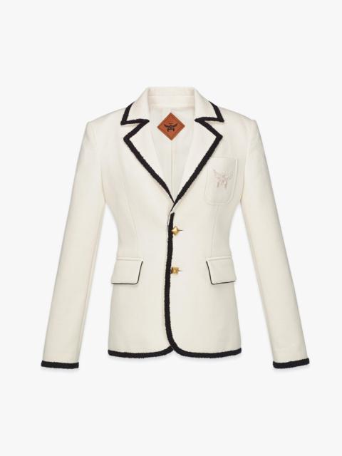 MCM Bouclé Tailored Jacket