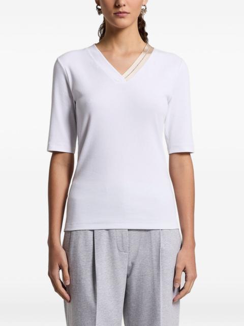 PESERICO V-neck T-shirt