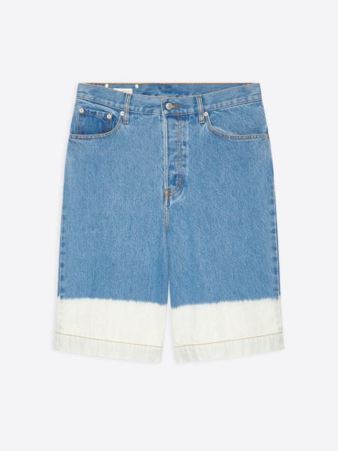 Dries Van Noten BLEACH DENIM BERMUDA