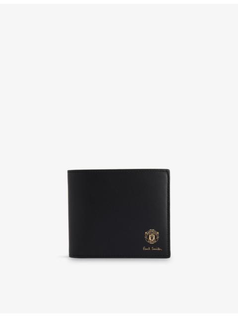 Paul Smith Paul Smith x Manchester United Leather Bi-Fold Wallet