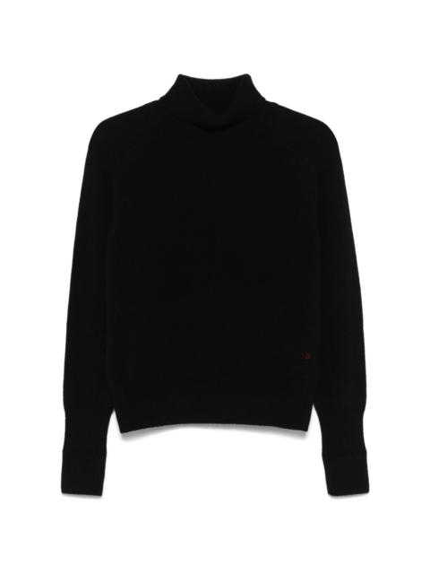 roll-neck sweater