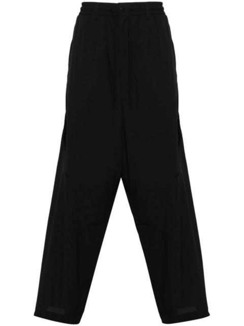 Y-3 logo-printed panelled track pants