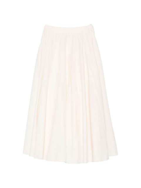 forte_forte gathered midi skirt