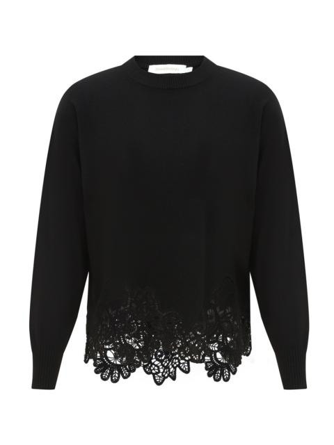 Zimmermann VALIANT MERINO LACE SWEATER