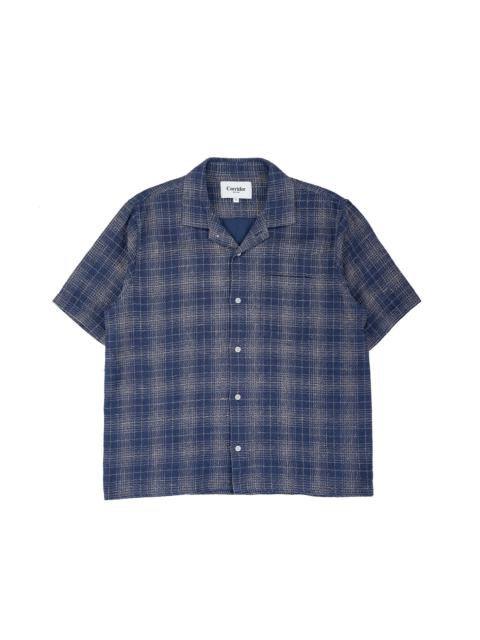 Corridor Wavy Linen SS Navy
