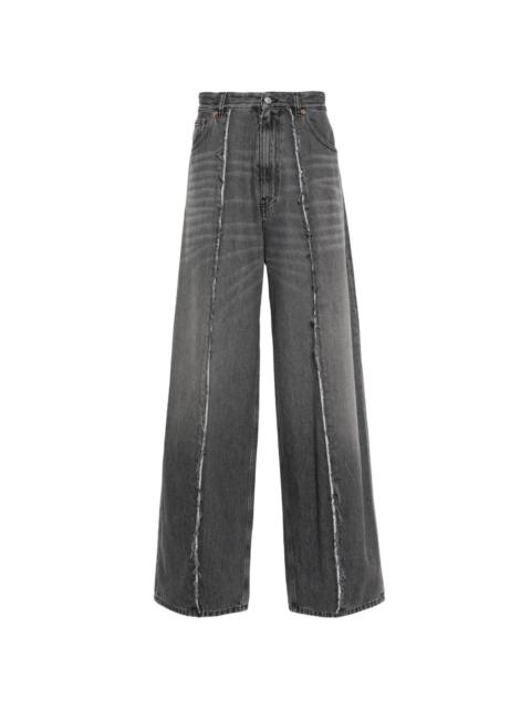 MM6 Maison Margiela wide-leg cotton jeans