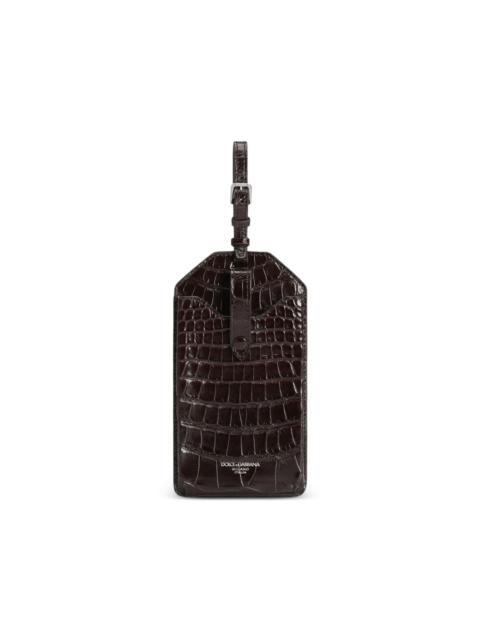 Dolce & Gabbana alligator eyewear case