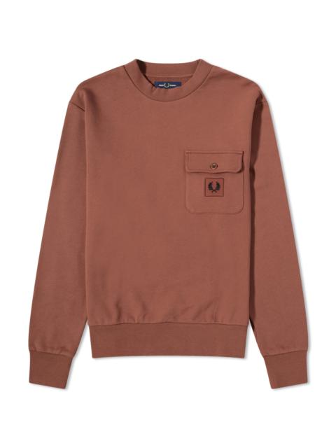Fred Perry Badge Crew Sweat