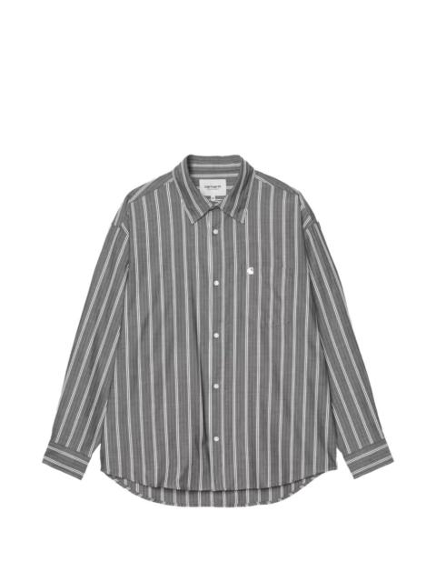 Carhartt WIP striped cotton shirt