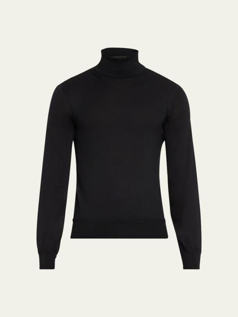 TOM FORD Men's Fine-Gauge Cashmere Turtleneck Sweater
