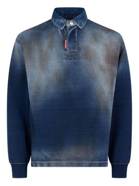 long-sleeve polo shirt