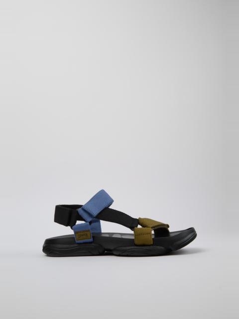 CAMPER Karst Sandal Multicolor Recycled PET Sandals for Men.